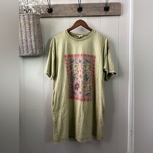 Three Birds Nest Floral Tshirt Dress